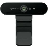 Веб-камера Logitech Brio, черный