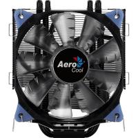 Устройство охлаждения(кулер) Aerocool Verkho 5 DARK Soc-FM2+ / AM2+ / AM3+ / AM4 / 1150 / 1151 / 1155 / 2011 /  4-pin 15-27dB Al+Cu 150W 741gr LED Ret