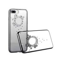 Чехол-накладка Devia Crystal Garland для смартфона iPhone 7 Plus / 8 Plus, черный