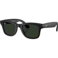 Умные очки Ray-Ban Meta Wayfarer RW4006 (Цвет: Matte Black / Transitions Graphite Green)
