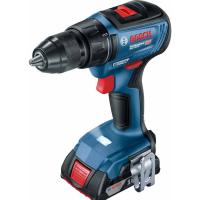 Дрель-шуруповерт Bosch GSR 18V-50 + L (Цвет: Blue)