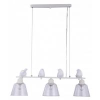 Светильник подвесной SELINA 1188 / 3P (Цвет: White  /  Silver)