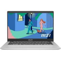 Ноутбук MSI Modern 14 C12M-240XRU (Core i5 1235U / 8Gb DDR4 / SSD512Gb / Intel Iris Xe graphics / 14" / Free DOS / silver) (9S7-14J111-240)