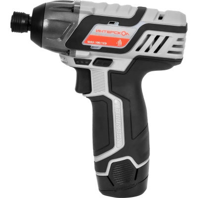Шуруповерт Интерскол ШАУ-100 / 12Э (Цвет: Gray / Black)
