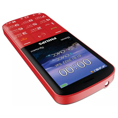 Мобильный телефон Philips Xenium E227 (Цвет: Red)