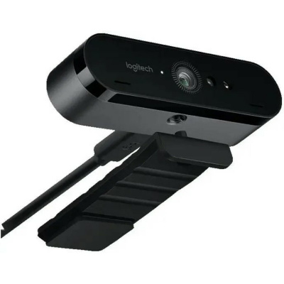 Веб-камера Logitech Brio, черный