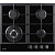 Варочная панель Weissgauff HGG 641 BGh (Цвет: Black)