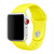 Ремешок силиконовый для Apple Watch 38 / 40 mm (Цвет: Yellow)
