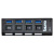 Разветвитель USB 3.0 Buro BU-HUB4-U3.0-L, черный