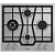 Варочная панель Hotpoint HGMT 643 W IX (Цвет: Inox)