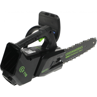 Электрическая цепная пила Greenworks GD40TCS, черный