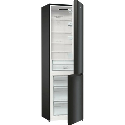 Холодильник Gorenje NRK6202EBXL4, черный