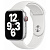 Ремешок силиконовый VLP Silicone Band Soft Touch для Apple Watch 42 / 44 mm, белый