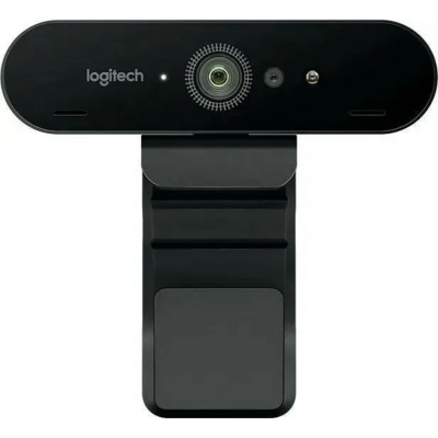 Веб-камера Logitech Brio, черный