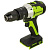 Дрель-шуруповерт Greenworks GD24DD60 (Цвет: Green / Black)