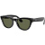 Умные очки Ray-Ban Meta Skyler RW4010  (Цвет: Shiny Black / G15 Green)