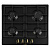 Газовая варочная поверхность Bosch PGP6B3B92R (Цвет: Black)