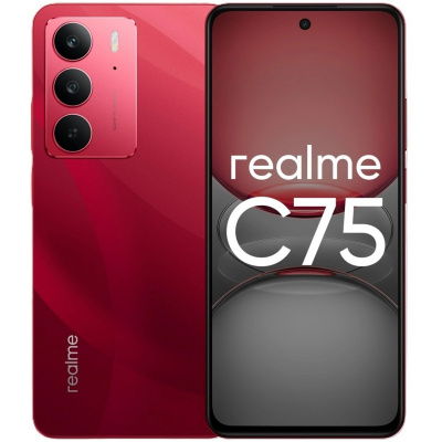 Смартфон realme C75 8 / 256Gb (Цвет: Red)