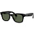 Умные очки Ray-Ban Meta Wayfarer RW4012 (Gen2) (Цвет: Shiny Black / G15 Green)