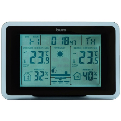 Погодная станция Buro BU-WSH168-LIGHT (Цвет: Black)