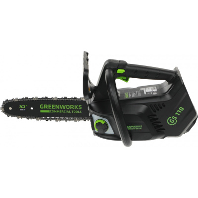 Электрическая цепная пила Greenworks GD40TCS, черный