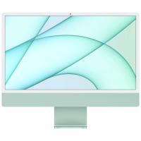 Моноблок Apple iMac MGPH3RU / A 24 4.5K M1  / 8Gb / SSD256Gb / macOS / GbitEth / WiFi / BT / клавиатура / мышь / Cam / зеленый 4480x2520