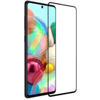 Защитное стекло Borasco Full Glue для смартфона Samsung Galaxy A51 / 52 / 53 / S20FE, черный