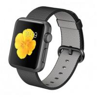 Умные часы Apple Watch Sport 38mm with Woven Nylon Band (Цвет: Space Gray / Black)