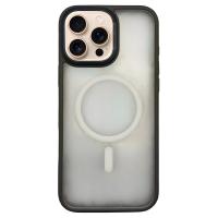 Чехол-накладка Comma Joy Elegant Magnetic Anti-Shock Case для iPhone 16 Pro (Цвет: Grey)