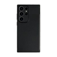 Чехол-накладка Devia Carbon Fiber Texture Shockproof Case для смартфона Samsung Galaxy S23 Ultra, черный