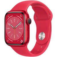 Умные часы Apple Watch Series 8 45mm Cellular Aluminum Case with Sport Band (Цвет: Red)