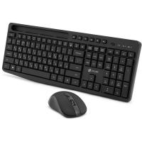 Клавиатура + мышь Oklick S275W, черный