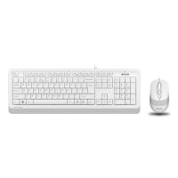 Клавиатура + мышь A4Tech Fstyler F1010 (Цвет: White / Gray)
