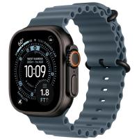 Умные часы Apple Watch Ultra 3 49mm Titanium Case with Ocean Band (Цвет: Black / Anchor Blue)