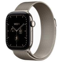 Умные часы Apple Watch Series 12 42mm Natural Titanium Case with Natural Milanese Loop