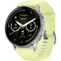 Умные часы Garmin Venu 4 45mm (Цвет: Silver / Citron Silicone)