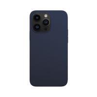 Чехол-накладка VLP Silicone Case with MagSafe для смартфона Apple iPhone 14 Pro (Цвет: Dark Blue)