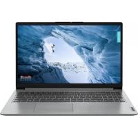 Ноутбук Lenovo IdeaPad 1 15IGL7 Celeron N4020 8Gb SSD256Gb Intel UHD Graphics 600 15.6 TN FHD (1920x1080) noOS grey WiFi BT Cam (82V700EMUE)