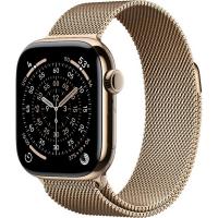 Умные часы Apple Watch Series 11 42mm Titanium Case with Milanese Loop (Цвет: Gold)