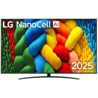 Телевизор LG 86" 86NANO81A6A.ARUG, черный