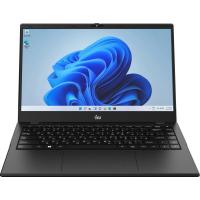 Ноутбук IRU Planio 14ING (Intel N100 / 8Gb LPDDR5 / SSD256Gb / Intel Iris Xe graphics / 14" / Windows 11 Professional / black) (2059098)