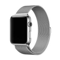 Ремешок стальной Devia Elegant Series Milanese Loop для Apple Watch 42 / 44 mm (Цвет: Silver)