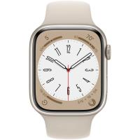 Умные часы Apple Watch Series 8 45mm Cellular Aluminum Case with Sport Band S / M (Цвет: Starlight)
