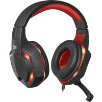 Компьютерная гарнитура Defender Warhead G-370 (Цвет: Black / Red)