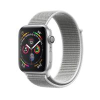 Умные часы Apple Watch Series 4 GPS 44mm Aluminum Case with Sport Loop MU6C2RU / A (Цвет: Silver / Seashell)
