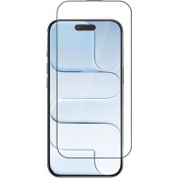 Защитное стекло Borasco Full Glue для iPhone 17 Air, черный