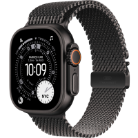 Умные часы Apple Watch Ultra 3 49mm Titanium Case with Milanese Loop M, черный