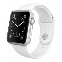 Умные часы Apple Watch Sport 42mm with Sport Band (Цвет: Silver / White)