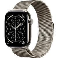 Умные часы Apple Watch Series 11 46mm Titanium Case with Milanese Loop M / L (Цвет: Natural)