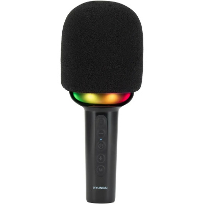 Микрофон беспроводной Hyundai H-MIC100, черный